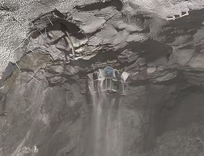 甘肃铜矿3米扩孔开始